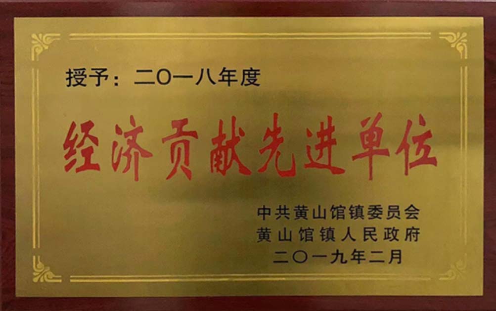 經(jīng)濟貢獻先進(jìn)單位